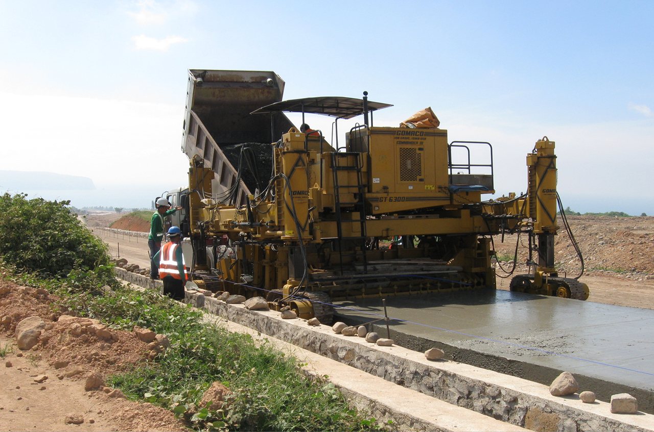 Mariveles Power Plant Project – Roads and Retaining Slope